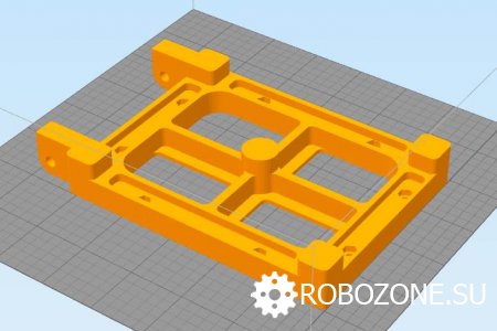 Ручной трафаретный принтер для нанесения паяльной пасты на 3D принтере.